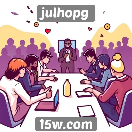 Comunidade ativa e fóruns de discussão no julhopg